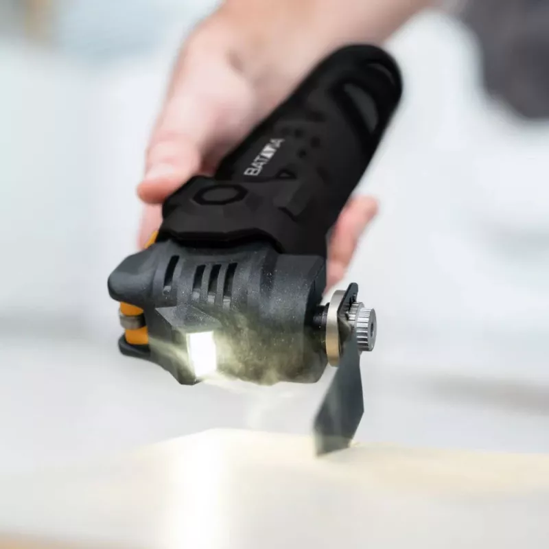 Batavia B.V. | 12V accu anti-vibratie multitool - Fixxpack 2.0 set (incl. 2,0-Ah-accu en USB-C-oplaadkabel)