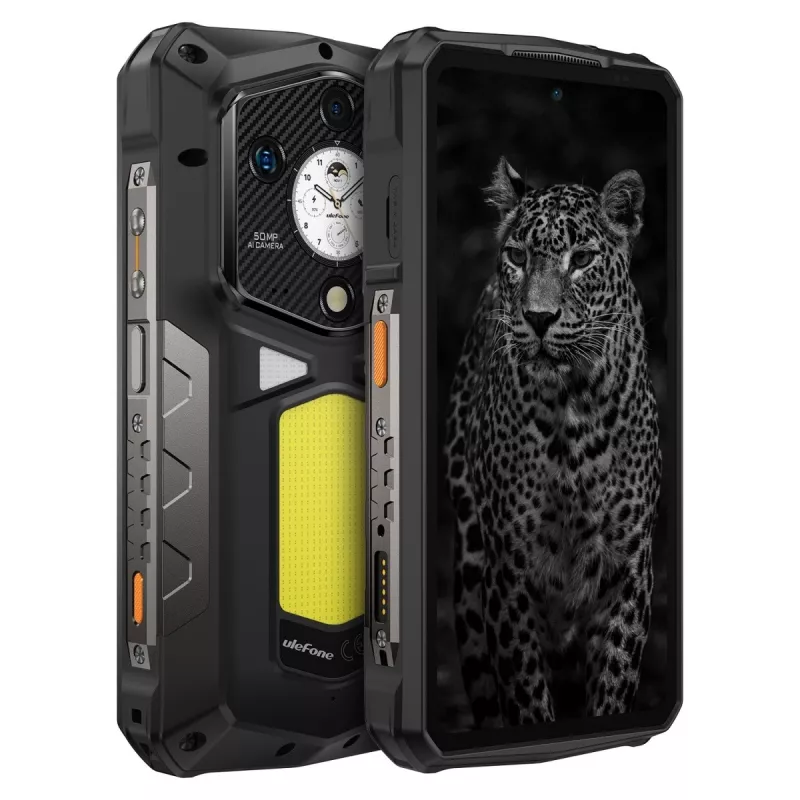 Smartphone UleFone Armor 29 Ultra 5G 6,58 inch 16 GB/1 TB zwart, energie-efficiëntieklasse A