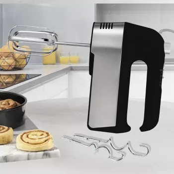 Handmixer Maestro MR-504 zwart — compacte handmixer, model MR-504