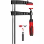 Staafklem BESSEY TG30-2K 30 cm aluminium zwart rood