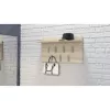 Top e shop WIESZAK 2F SONOMA kapstok — spaanplaat, eikenlook, 7 haken, 700×200×400 mm