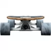 Longboard RAM Solitary Blanc de blanc — RAM-longboard, wit/grijze afwerking