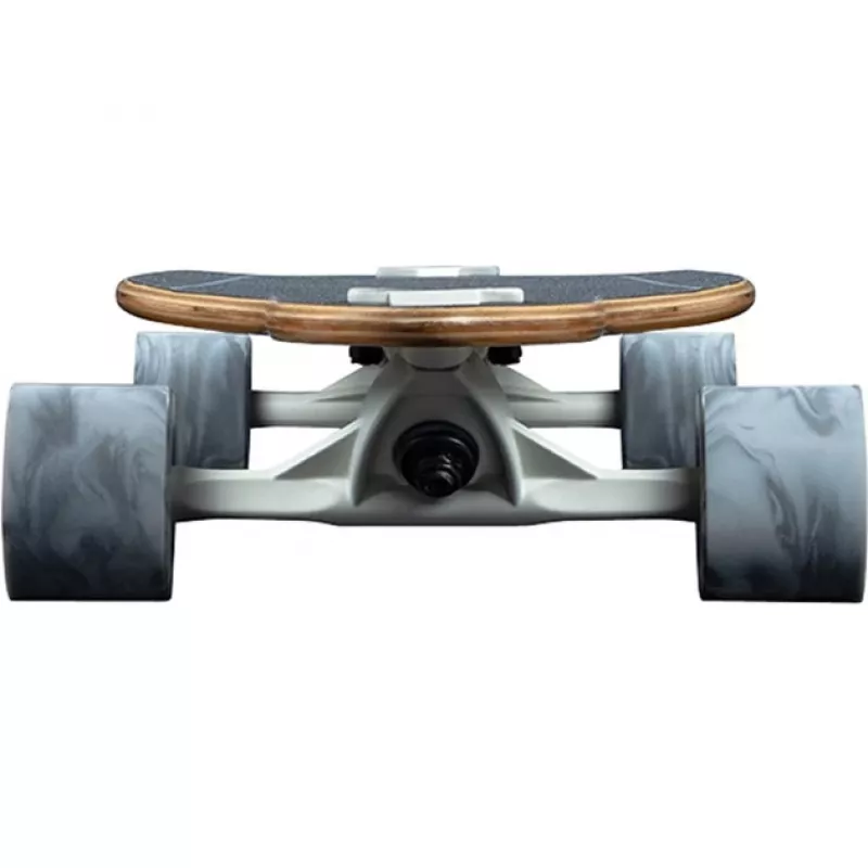Longboard RAM Solitary Blanc de blanc — RAM-longboard, wit/grijze afwerking