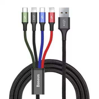 Mobiele telefoonkabel Baseus KB2L435A12BK