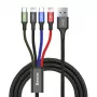 Mobiele telefoonkabel Baseus KB2L435A12BK