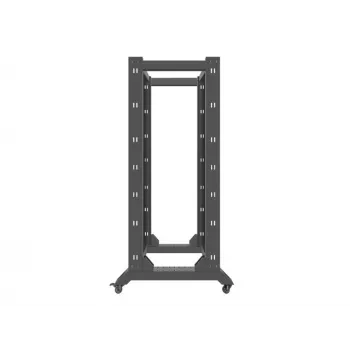 LANBERG RACK-STANDAARD 32HE 600X800 (ZWART RAL9004)