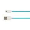 USB 2.0 kabel IBOX IKUMD3A — USB A naar Micro-USB B, 1 m, blauw