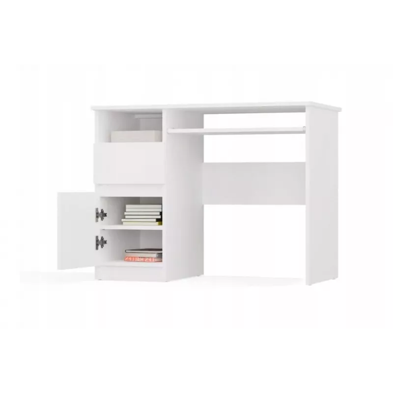 PORTO Left Desk, wit