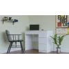 TOP E SHOP MIJAS rechter bureau, wit