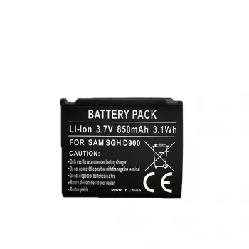 Extra Digital DV00DV1201 accu voor SAMSUNG D900 D908 E780 E788 — 3,7 V 1000 mAh