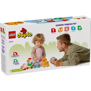 Constructiespeelgoed LEGO DUPLO dierentrein 10412 — 19 onderdelen, voor kinderen vanaf 1,5 jaar, 170×60×430 mm