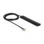 DELOCK LTE-antenne TS-9-stekker 90° 3 dBi omnidirectioneel star zwart plakbevestiging