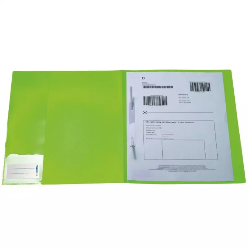 HERMA 19639 map polypropyleen groen A4 240x310mm