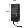 ALLNET ALL-MC116SPV-VDSL2 point-to-point VDSL2-vectoring-bridgemodem, 2x PoE IEEE 802.3at-poorten, unmanaged, zwart