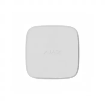 Witte draadloze rookmelder met CO-detectie, vervangbare batterij voor Ajax Hub/Hub2/Hub Plus