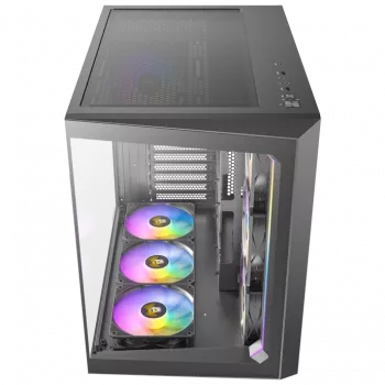 PC-behuizing Antec C5 midi tower zwart