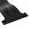 PHANTEKS PCIe x16 riser ribbon-kabel, 90 graden, 22 cm – zwart