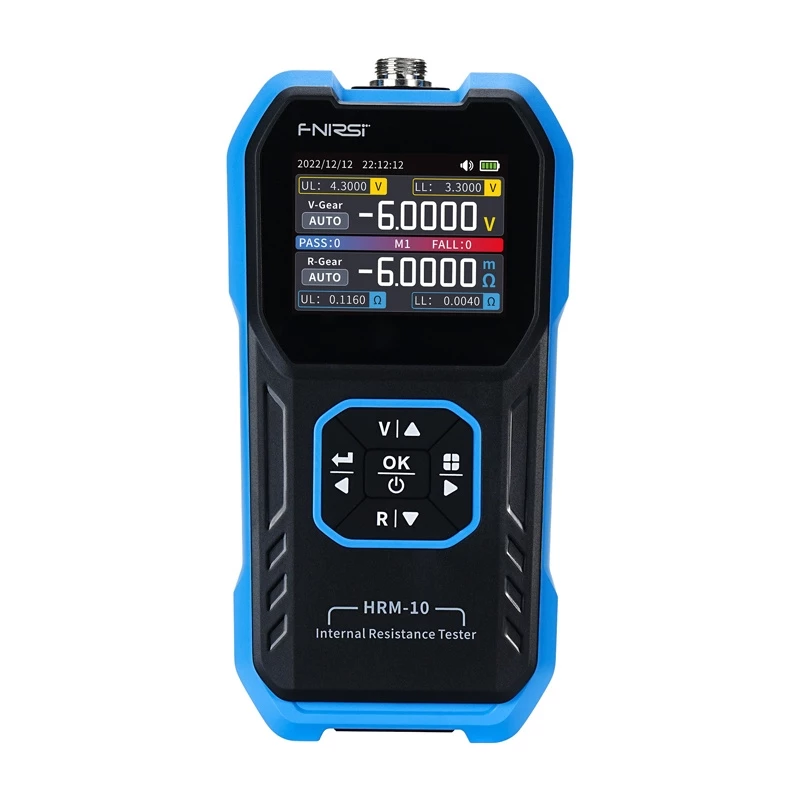 FNIRSI HRM-10 inwendige-weerstandsmeter voor batterijen