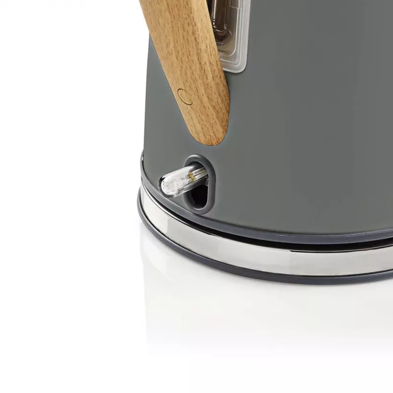 Elektrische waterkoker Nedis KAWK510EGY 1,7 l 2200 W grijs