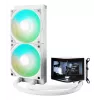 TRYX PANORAMA ARGB 240 processor vloeistofkoelingsset 12 cm wit 1 stuk