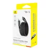 USB-C-naar-USB-C-oplaadkabel Baseus Tungsten Gold 100W 1 m, zwart, nylon