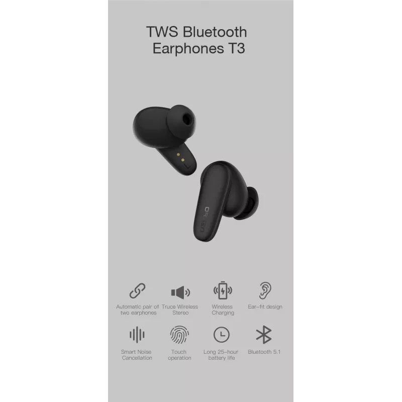 In-ear-koptelefoon Orsen T3 Bluetooth