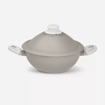 Pensofal White Diamond Vapsi kookpan 24 cm met twee handgrepen en deksel