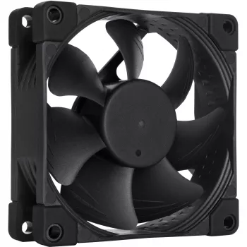 Behuizingsventilator Noctua NF-A8 PWM CH.BK.S 80 mm, 4-pin-PWM, 450–2200 tpm, 17,7 dB