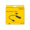 Adapter HDMI-A stekker naar DisplayPort bus 4K 60 Hz DeLOCK 63206