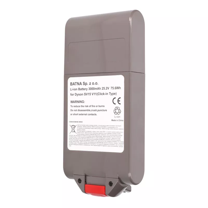 Vervangende accu voor Dyson V11 25,2V 3000mAh van Extralink