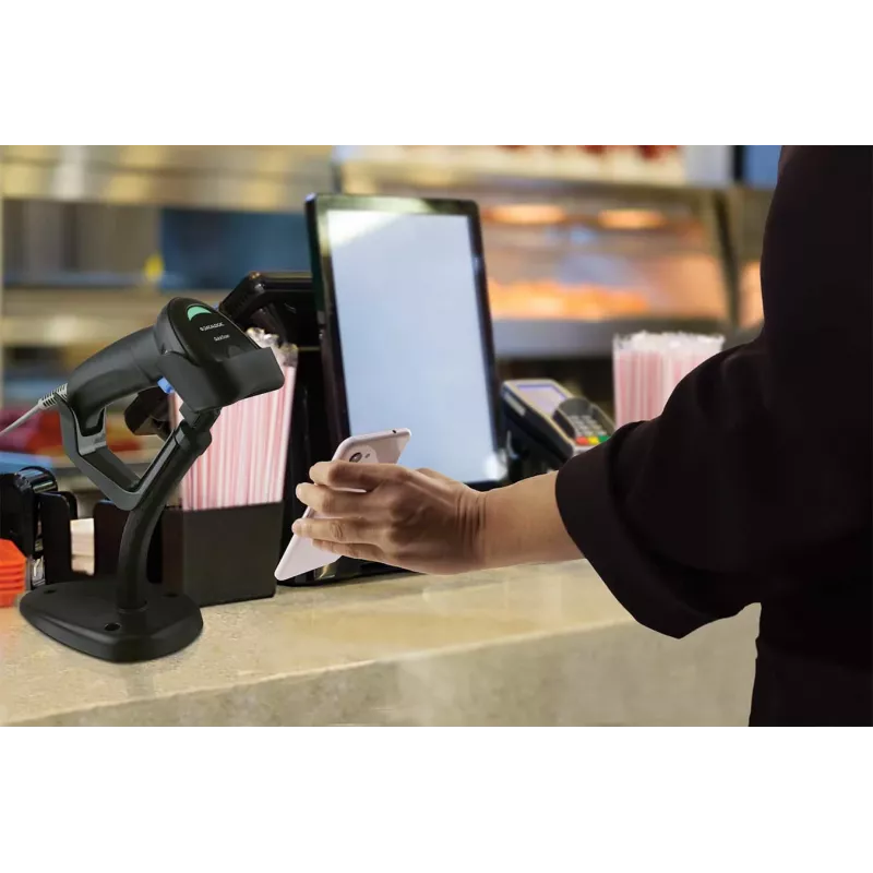 Datalogic QuickScan I 2220 serie, 1D, imager, USB, kit (USB), zwart handscanner, 1D, imager, divers (eigenschappen/kenmerken), interfaces, aansluit
