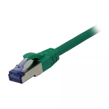 Patchkabel RJ45 - CAT6A 500Mhz - 0,5 m - groen - S-STP (S/FTP) - AWG26 - LSZH - Synergy 21