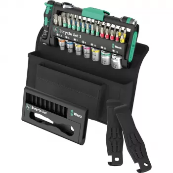Gereedschapsset Wera Bicycle Set 3, 41-delig – voor onderhoud en reparatie van fietsen