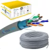 Netwerkkabel Extralink Twisted-Pair CAT5E FTP binnen 305M grijs
