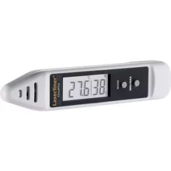 Laserliner ClimaPilot Case elektronische hygrometer zwart - wit (082.034A)