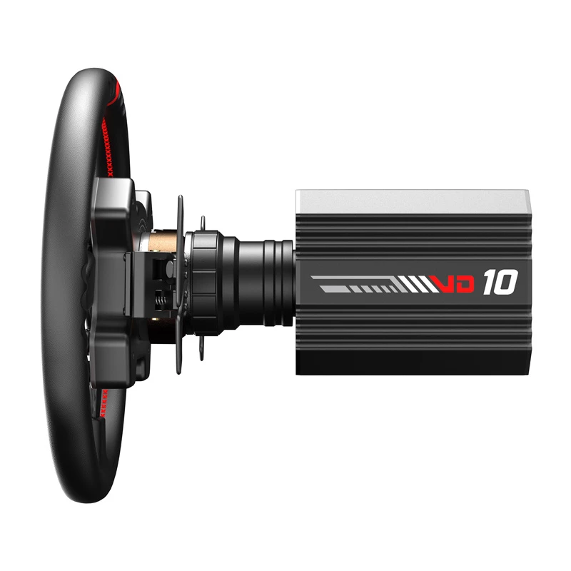 Stuurwiel PXN VD10 CS basis — gaming-stuurwiel voor pc en consoles, force-feedback-ondersteuning