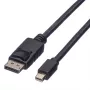 Roline DisplayPort-kabel, DP ST - Mini DP ST, zwart, 1,5 m (11.04.5638)