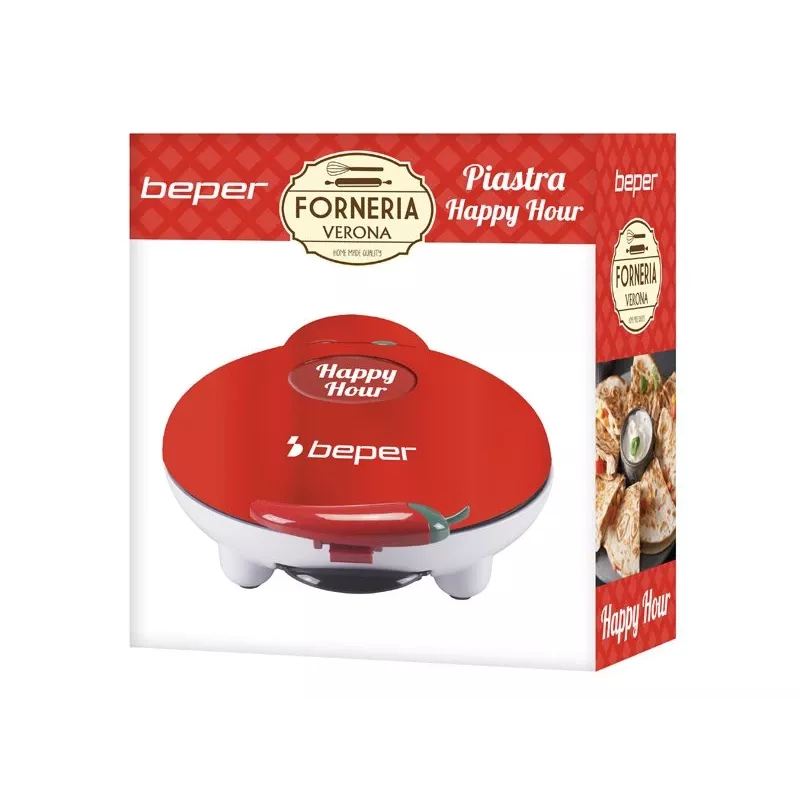 Beper Party Line P101CUD600 600W elektrische grill — Party Line serie, 600 W vermogen