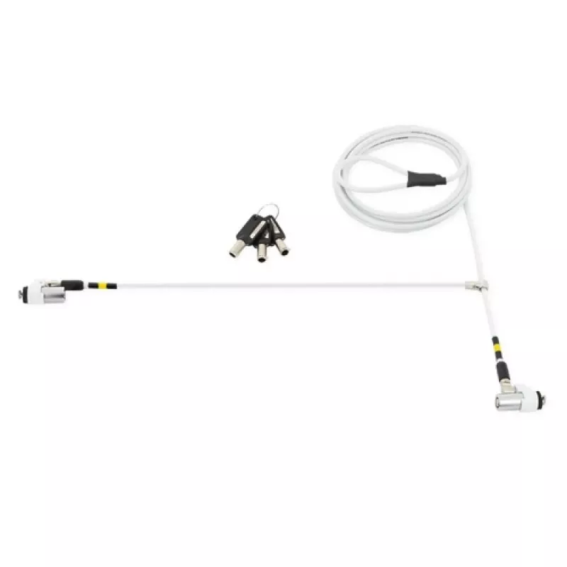 Mobilis slank Twin Rotating - beveiligingskabelslot - 1,8 m