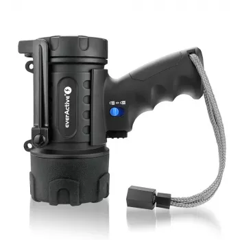 everActive SL-500R Hammer Oplaadbare LED-zoeklicht, 500 lm, IP67, USB-C, Zwart
