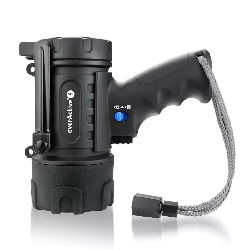 everActive SL-500R Hammer Oplaadbare LED-zoeklicht, 500 lm, IP67, USB-C, Zwart