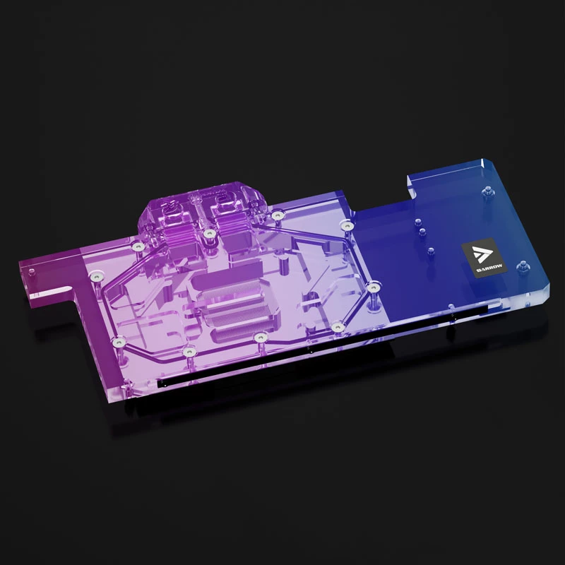 Barrow LRC2.0 full-coverage-gpu-waterkoeler voor ASUS TUF 3070 Aurora RGB (BS-AST3070-PA2)