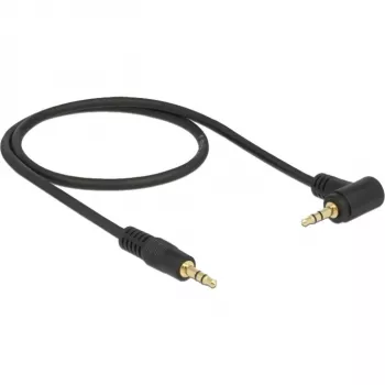 Audiokabel 3,5 mm DeLOCK 83754 1 m zwart