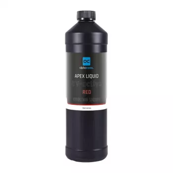 Alphacool Apex Liquid UV-actieve koelvloeistof, rood, 1 l (18654)