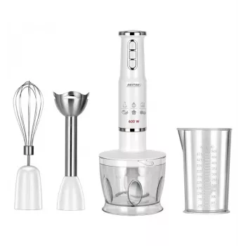 Staafmixer MPM MBL 43 wit 600W met accessoires