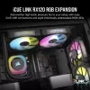 Corsair iCUE LINK RX120 RGB ventilator 12 cm zwart 400-2100 tpm