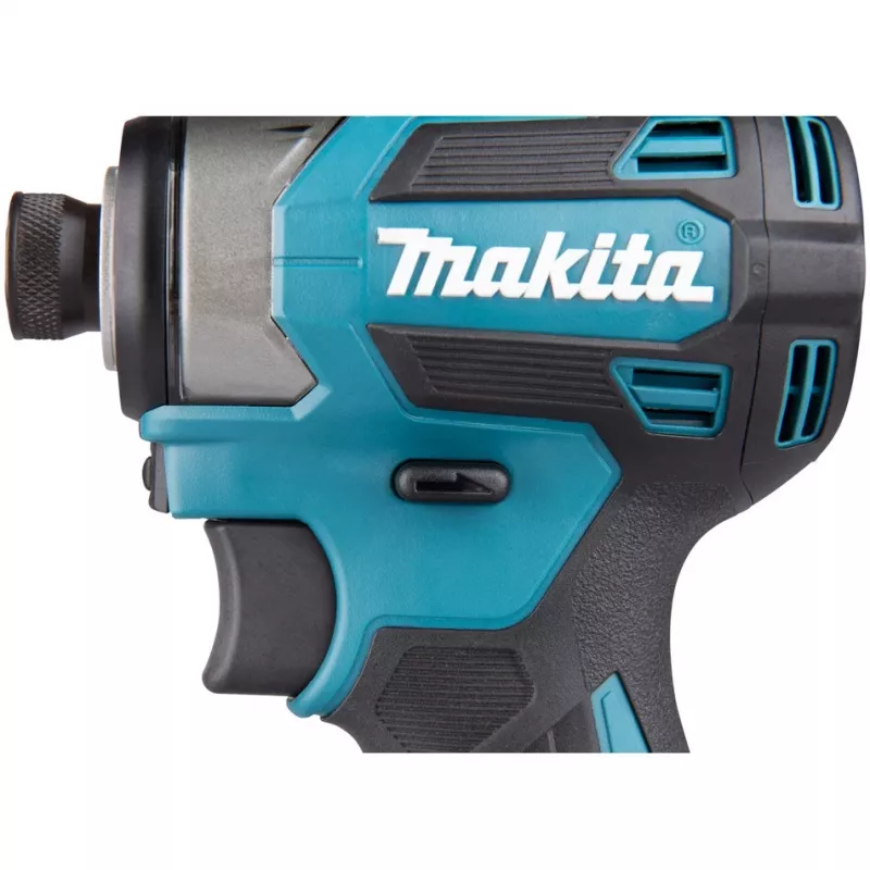 Makita DTD173RTJ accu-slagschroevendraaier, 3600 tpm, met accu's, lader en koffer, blauw/zwart
