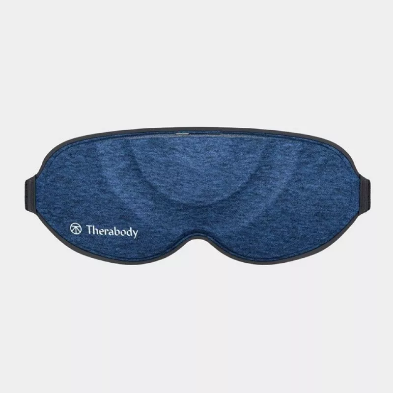Therabody SleepMask massageapparaat face zwart, blauw