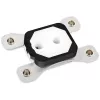 Aqua Computer 21840 cuplex kryos NEXT RGBpx AM4/AM5 CPU-waterblock, acetaal + 925 zilver, zwart