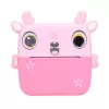 Extralink set | thermische printer EPP-005 roze + thermisch papier 3 rollen | fawn